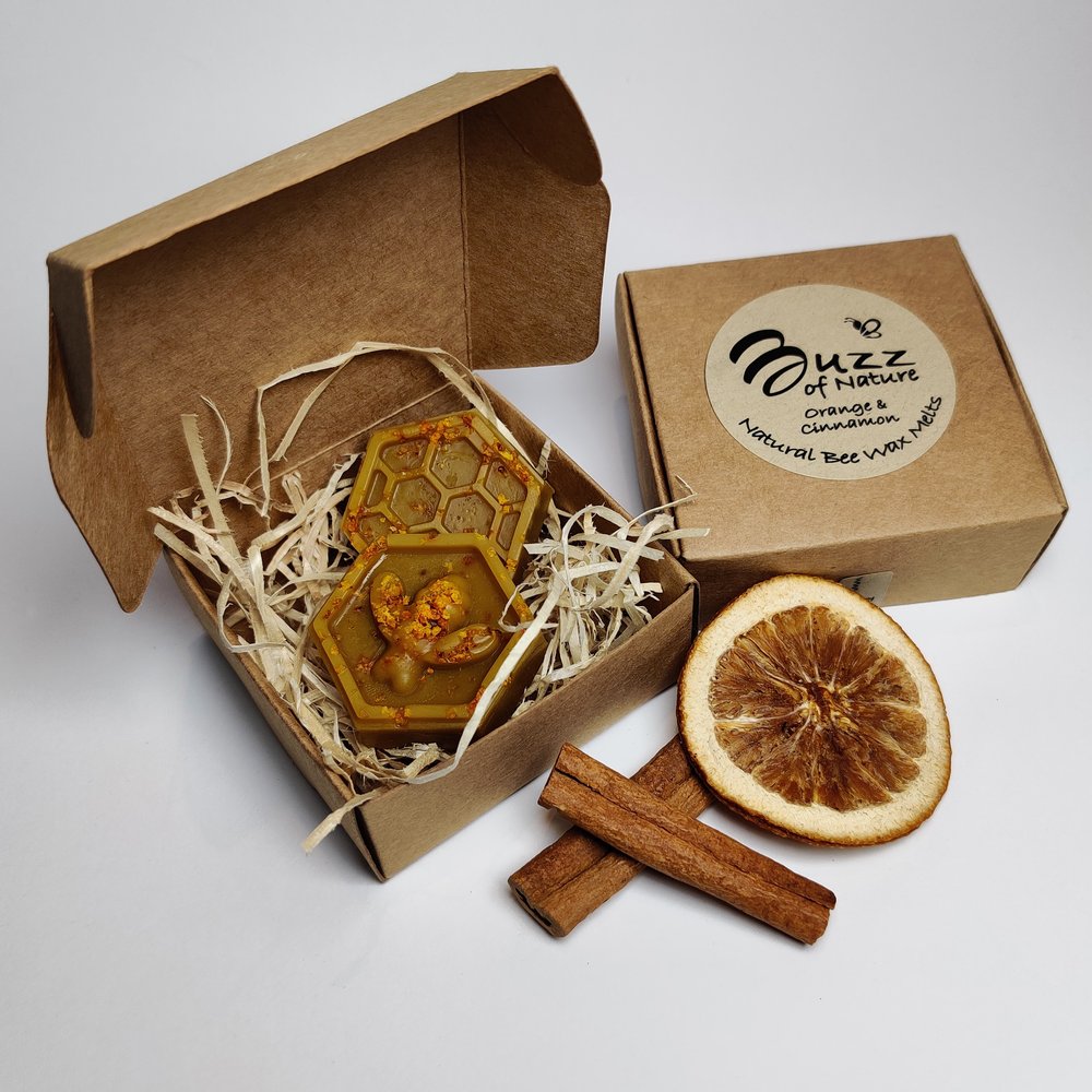 BEESWAX MELTS ORANGE & CINNAMON